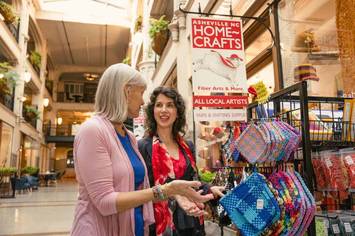 Asheville NC Home Crafts at Grove Arcade
