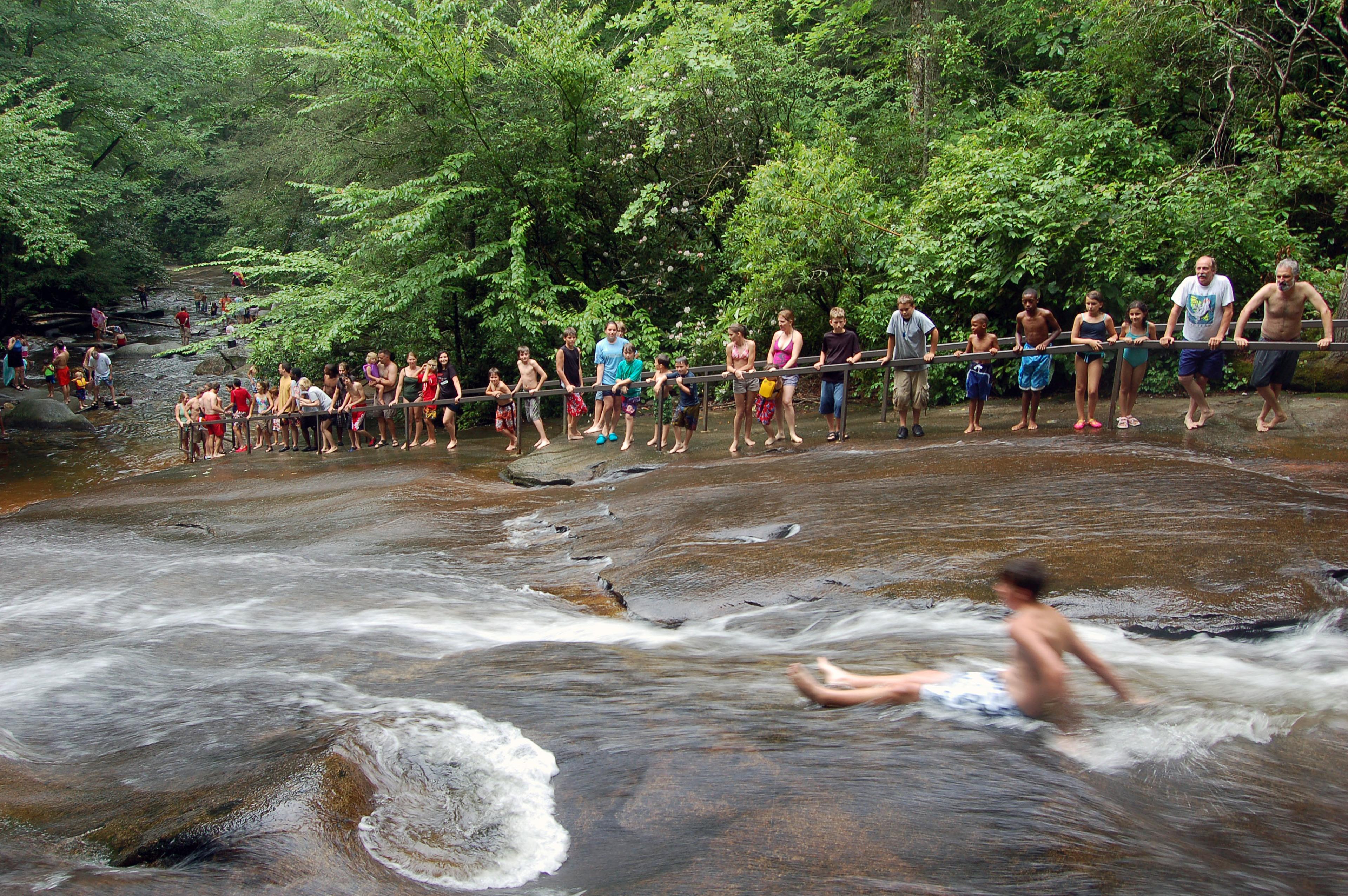 Sliding Rock Natural Waterslide Sliding Rock Natural Waterslide