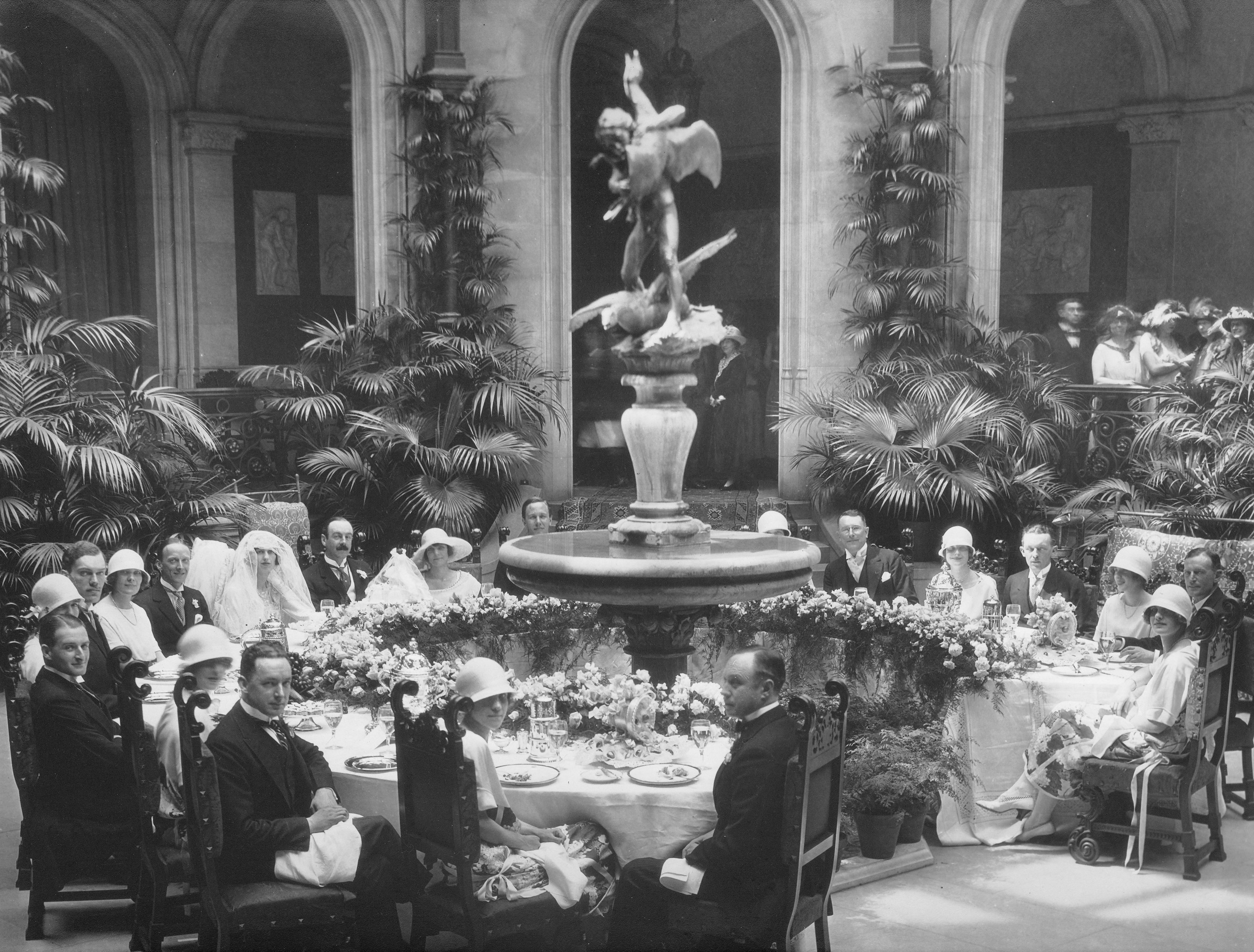 Winter Garden Party - Cornelia Vanderbilt's Wedding Winter Garden Party - Cornelia Vanderbilt's Wedding
