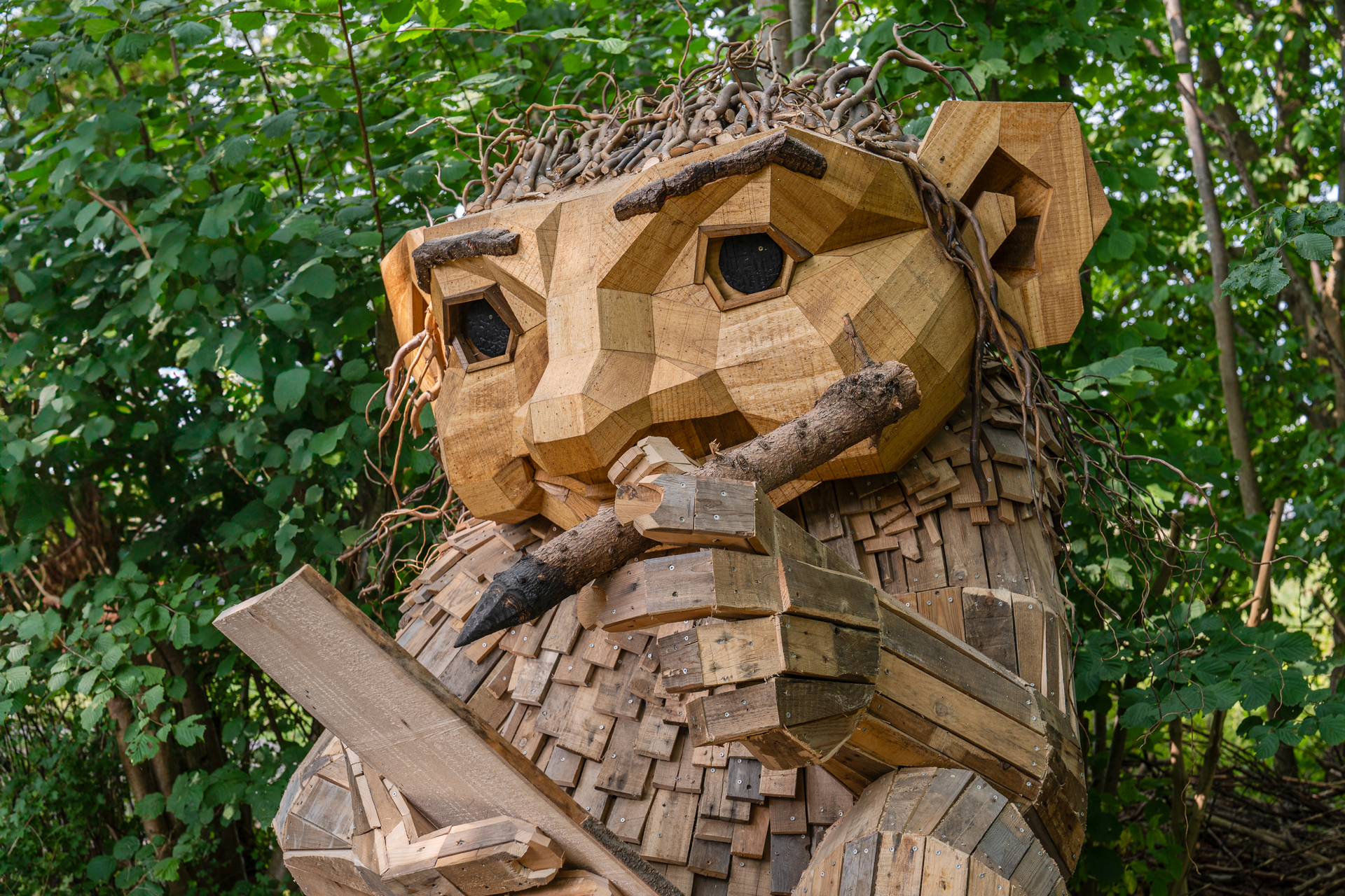 Thomas Dambo's Trolls: A Field Study / Photo: Thomas Dambo Thomas Dambo's Trolls: A Field Study / Photo: Thomas Dambo