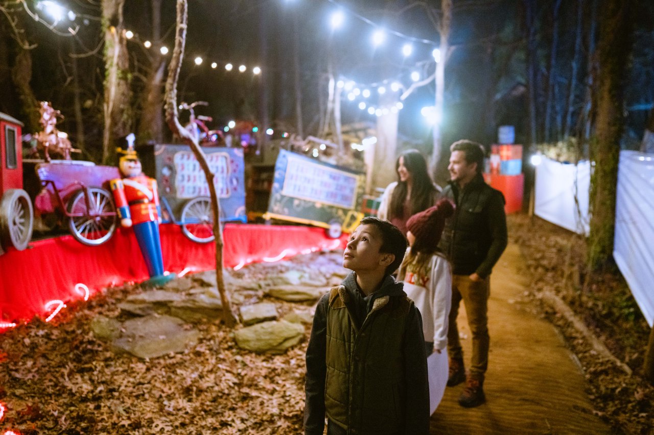 Winter Wonder Walk at the Adventure Center of Asheville Winter Wonder Walk at the Adventure Center of Asheville