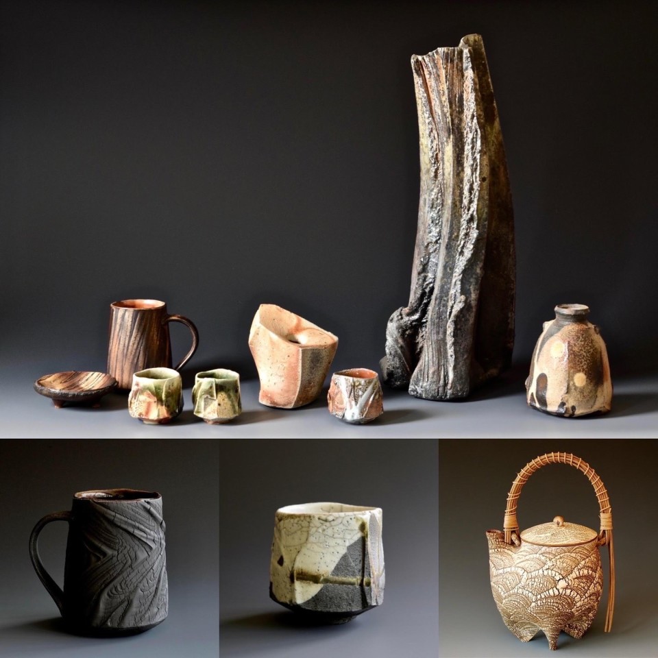 ★アメリカ2007Rowe Pottery Works陶器製キャニスター★壺 ☆アメリカ2007Rowe Pottery Works陶器製キャニスター☆壺