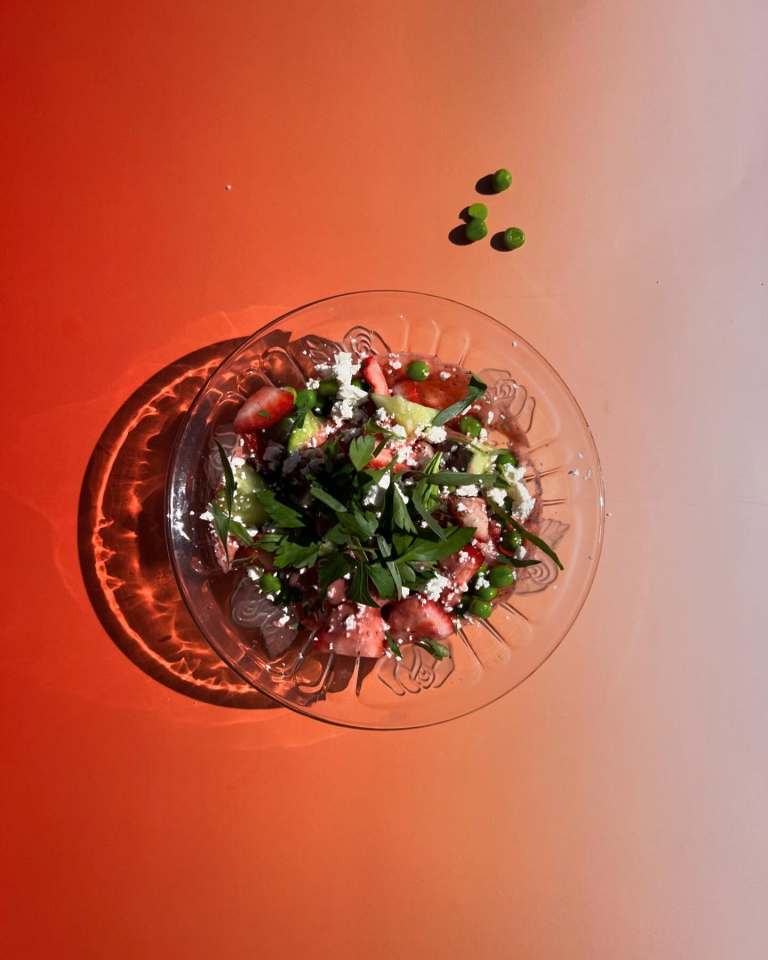 Dishes rotating with the seasons