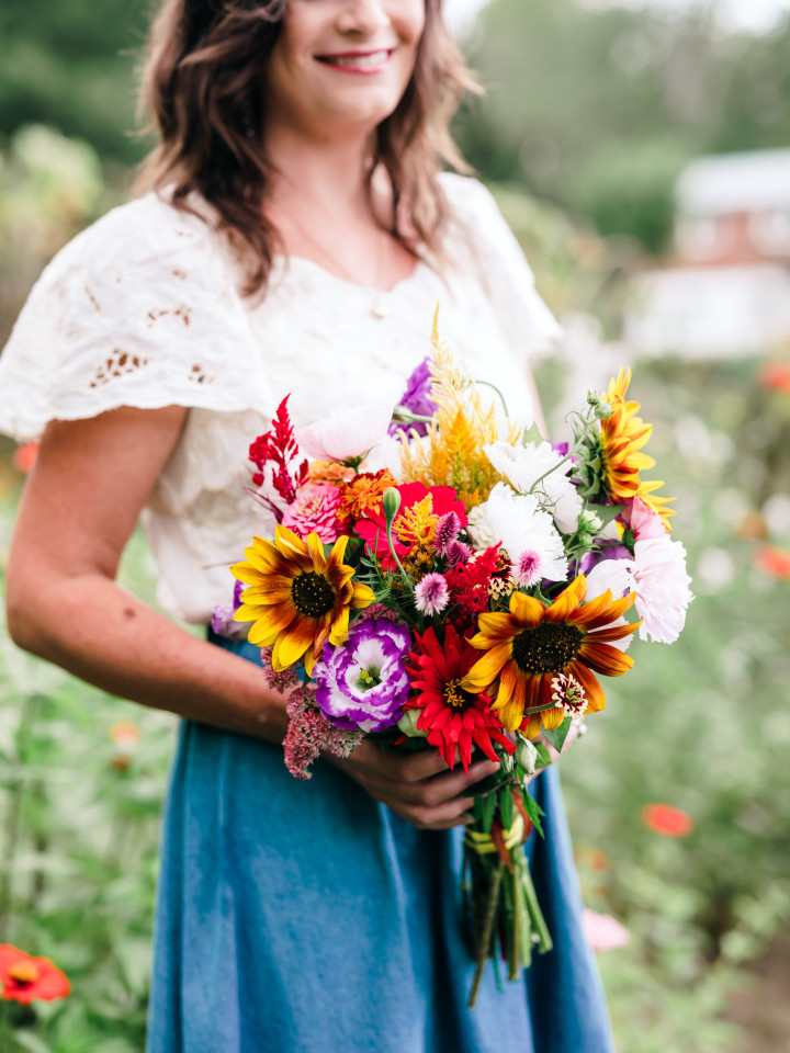 Piney Mountain Farm fresh bouquet