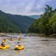 Rafting the French Broad River by Jared Kay