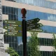 Pedestrian Wayfinding Signage Asheville
