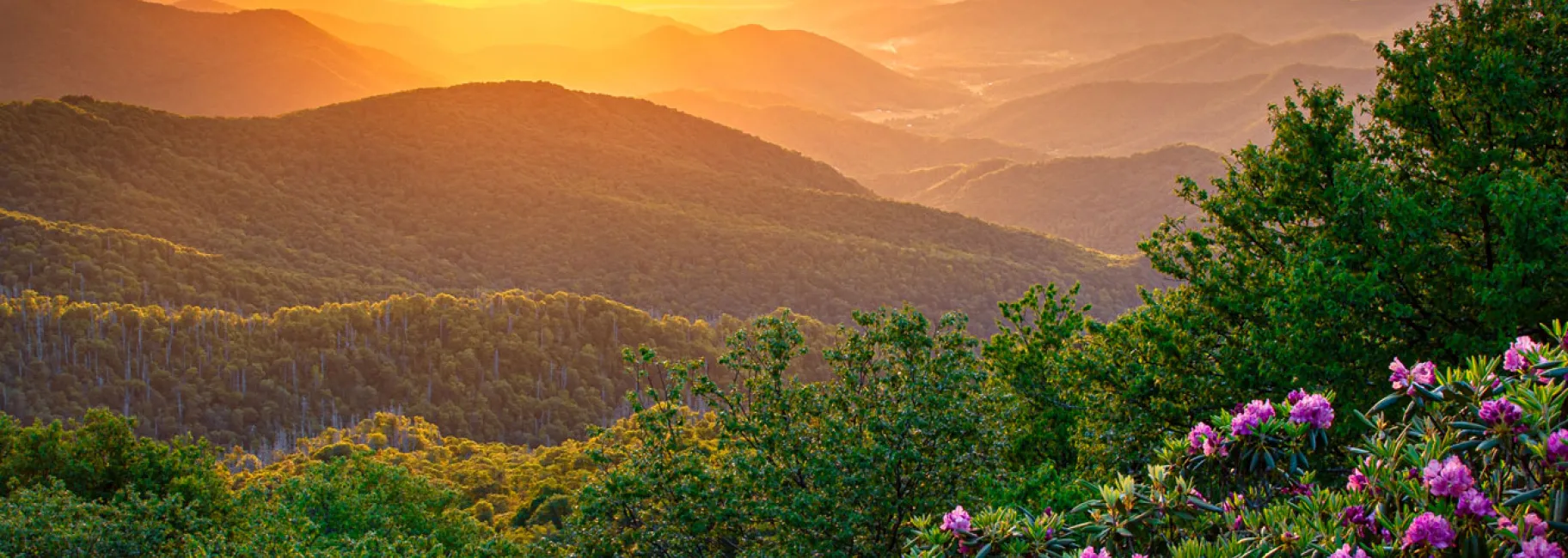 Sunset Mountain scenic view