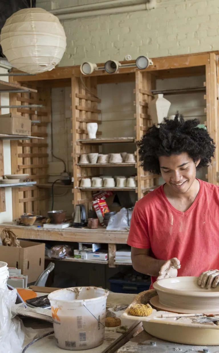 Clayspace Co-Op in the River Arts District / Photo: Krista Rossow