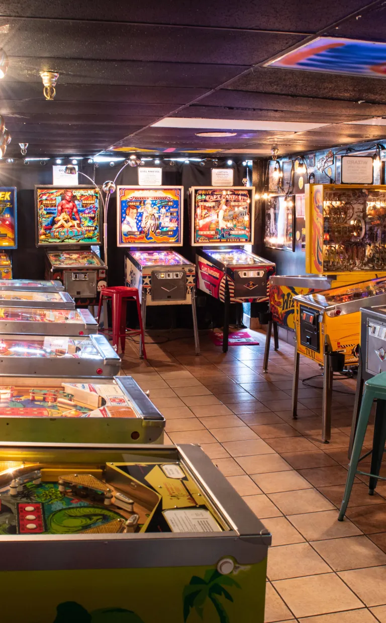 Asheville Pinball Museum / Photo: Jason Tarr