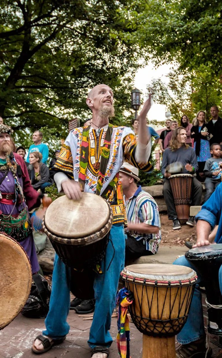 Asheville's Drum Circle
