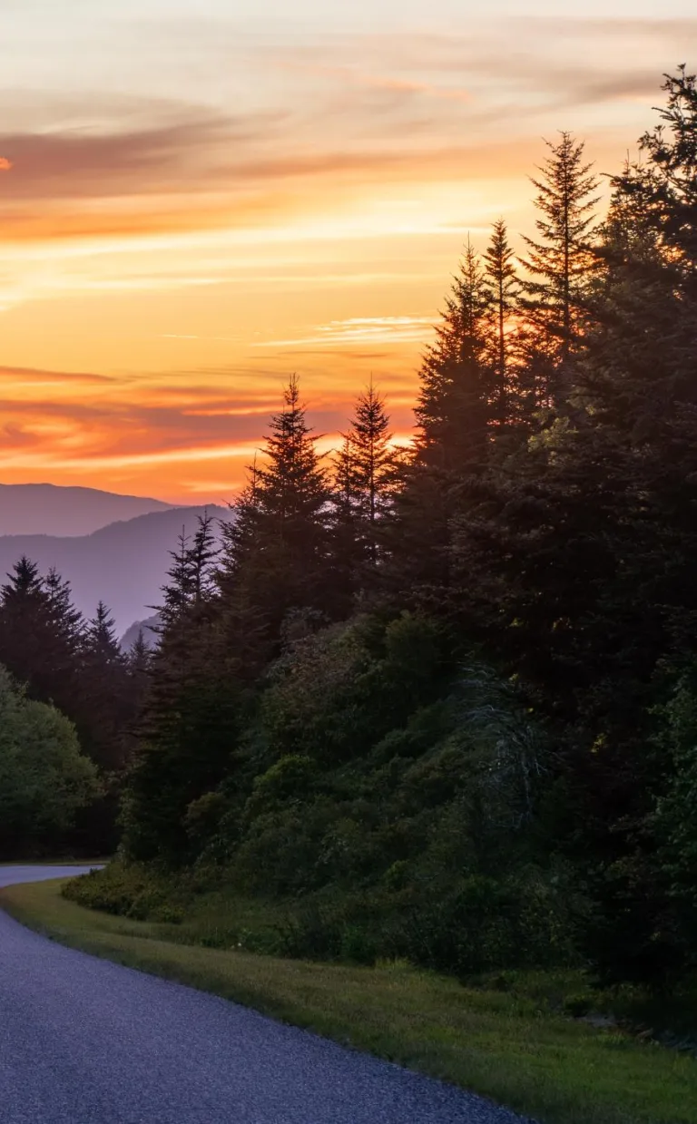 Blue Ridge Parkway Sunset