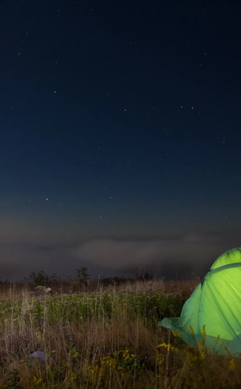 Camping in Asheville