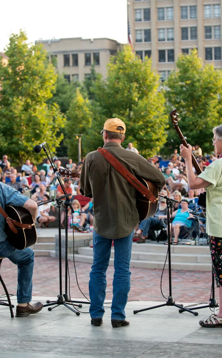Shindig on the Green Music and Dance Festival in Asheville, NC