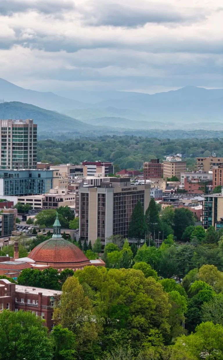 Downtown Asheville by Reggie Tidwell
