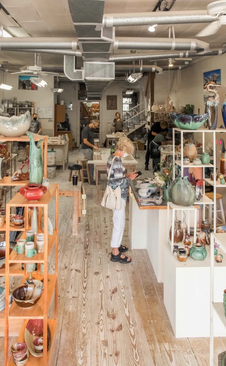 Pottery Shopping in Weaverville