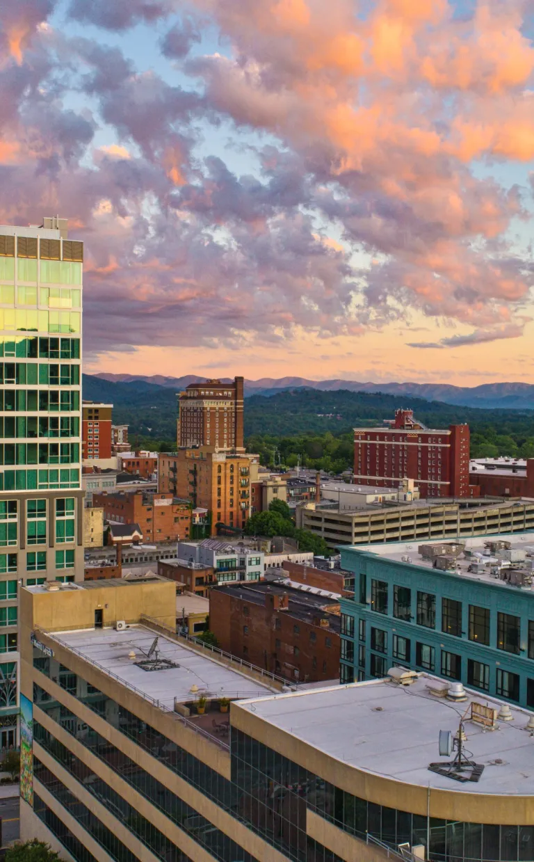 Downtown Asheville by Reggie Tidwell