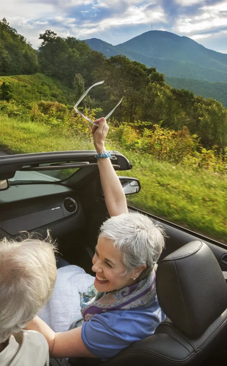 Driving on the Blue Ridge Parkway / Photo: Steven McBride