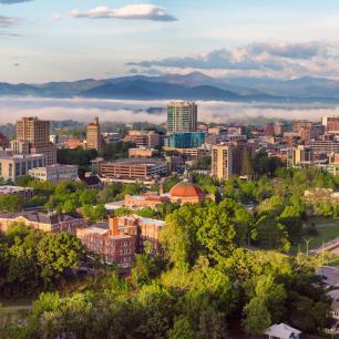 Downtown Asheville Skyline | Photo: Andre Daugherty