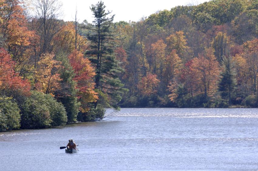 Fall Canoeing 
