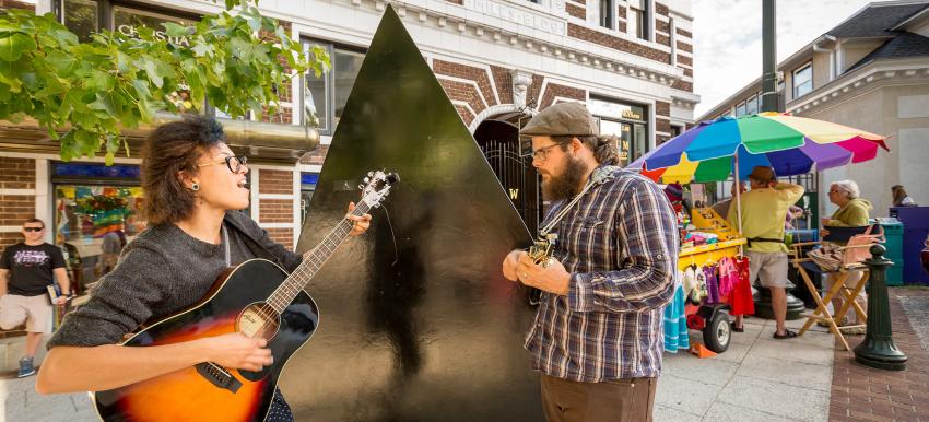 Buskers Downtown Asheville Buskers Downtown Asheville