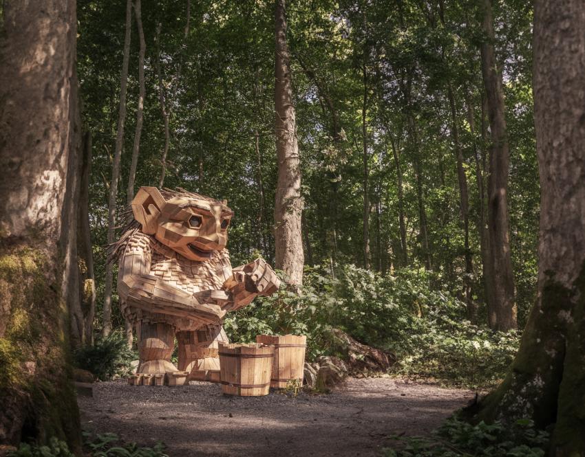 Thomas Dambo's Trolls: A Field Study / Photo: Thomas Dambo Thomas Dambo's Trolls: A Field Study / Photo: Thomas Dambo